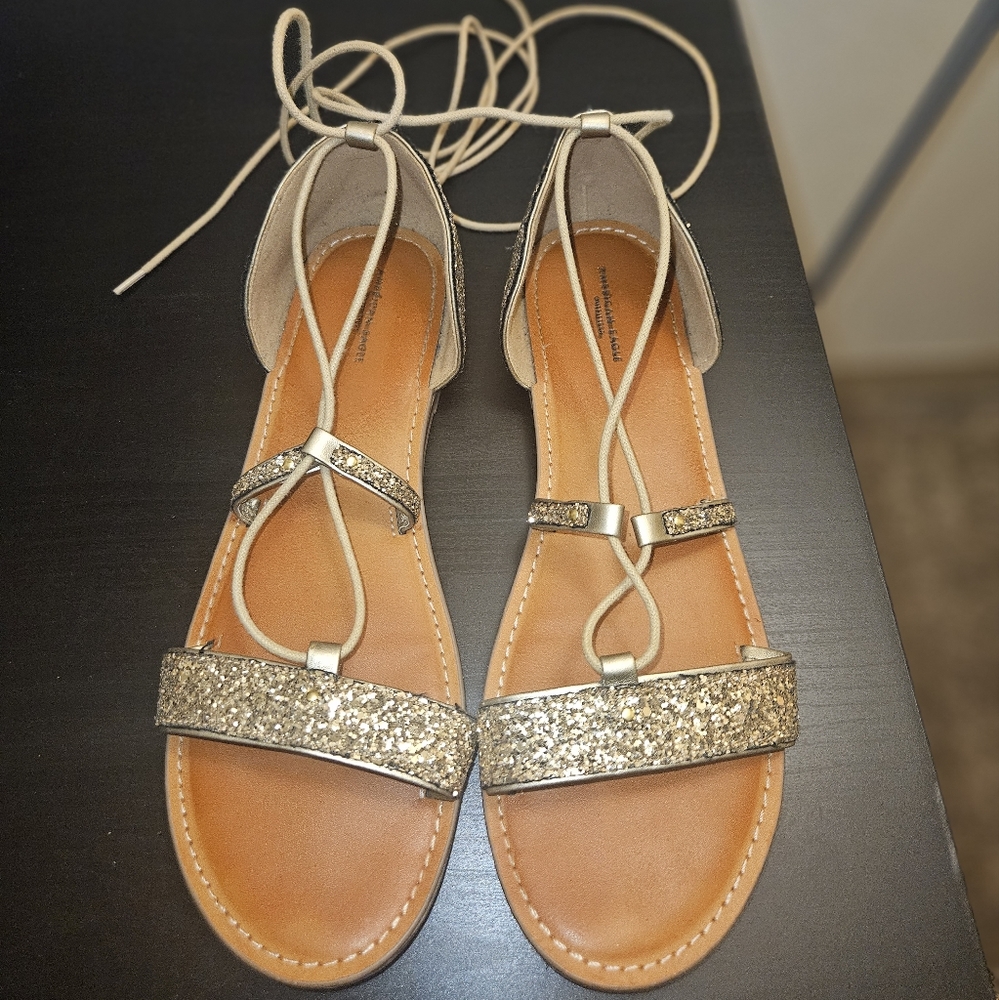 American Eagle Lace up sandals